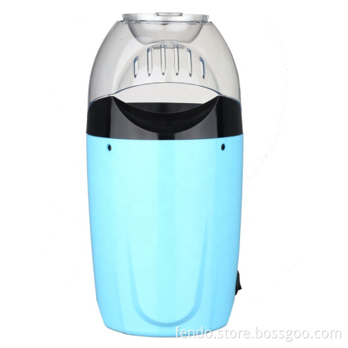 1200W High Quality Portable Home Air Popper Popcorn Maker - 3 Min Fast Popping Oilless Machine